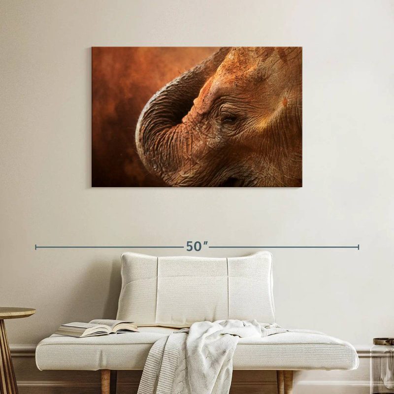 Brampt Sleeping Mammoth, 26" H x 39" W