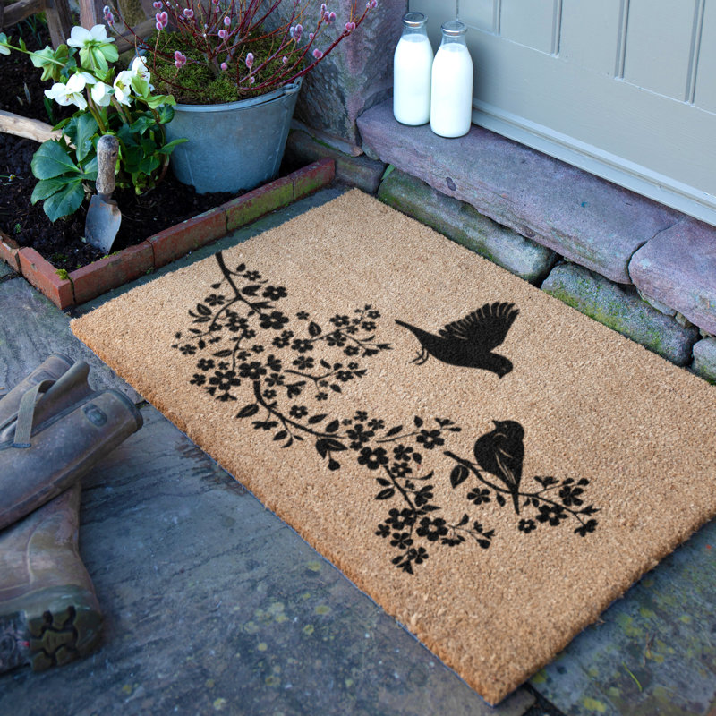 Non-Slip Indoor/Outdoor Door Mat, 90cm W x 60cm L