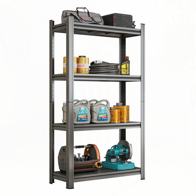 4-Tier Adjustable Metal Storage Shelf