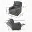Fauteuil inclinable manuel