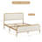 Fenris Upholstered Metal Platform Bed-2100555708-2100555699