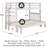Ahmia Kids Twin Over Full Bunk Bed-1583209337