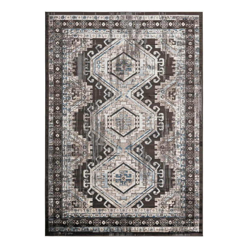 Shanil Oriental Indoor Rug, Rectangle 7'1" x 10'