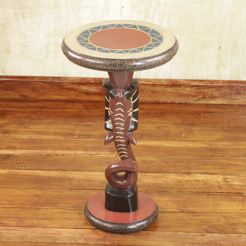 Solid Wood End Table