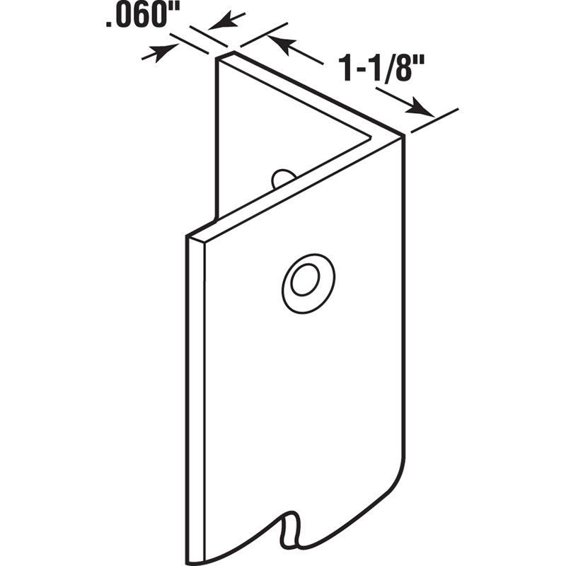 Prime-Line 49.38" x 2.09" x 2.09" Wall Protector