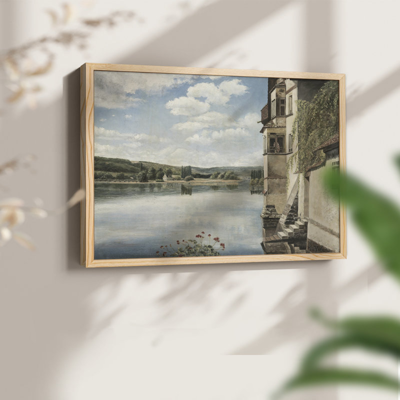 Paysages rétro-CCE-reproduction encadrée