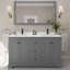 Meuble-lavabo double autoportant avec plateau Avery-98209041-98209042-98252873