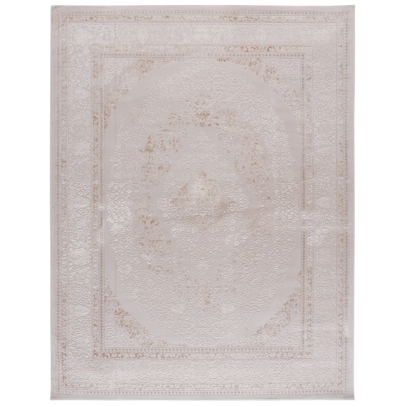 Basdeo Performance Floral Rug, Rectangle 8' x 10'