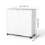 Armoire de rangement avec 1 tablette - étanche 33,5 x 15,1 x 34,3 po (blanc)-123436025