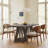 Square Wood Dining Table-319475485