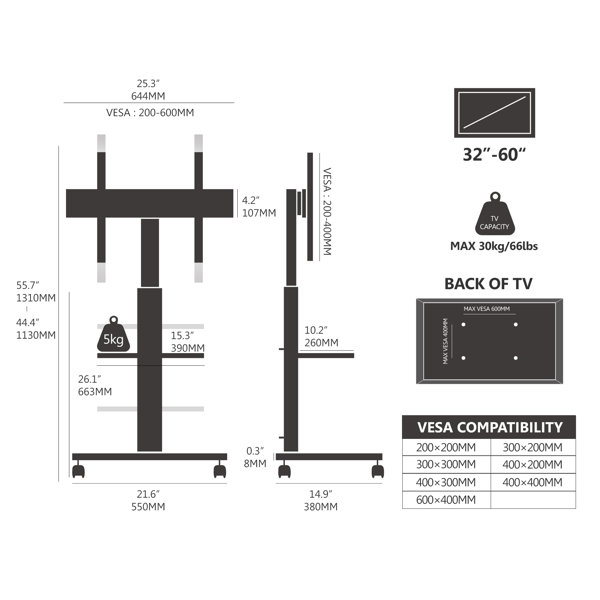 Dimensions du produit