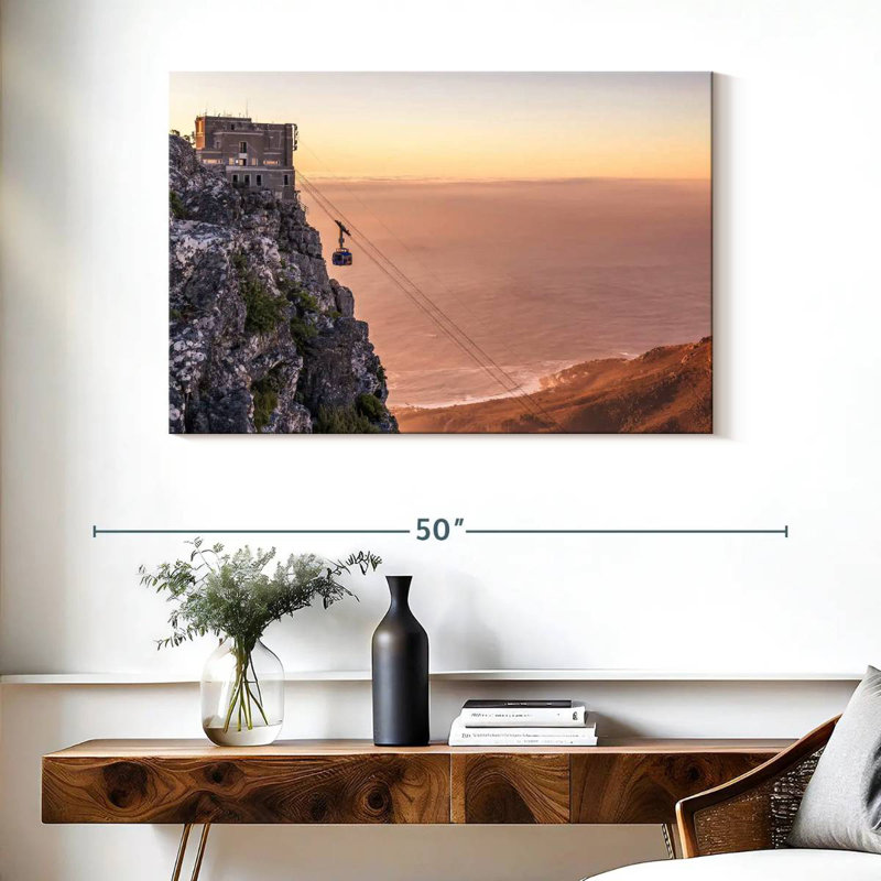 Kavia Table Mountain Cable Car, 26" H x 39" W