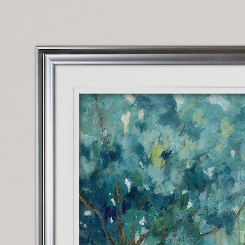 « dégradé après », impression, Argent, H 31 po x l 43 po x P 1,5 po