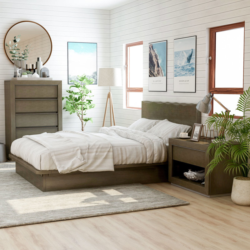 Haimo Panel Bed, Queen