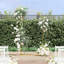 100cm W x 39cm D Steel Arbour-125281505