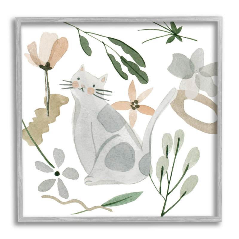 «Mixed Herbs», art fantaisiste de giclée par Melissa Wang, H 12 po x l 12 po x P 1,5 po, Estampe numérique Farmhouse