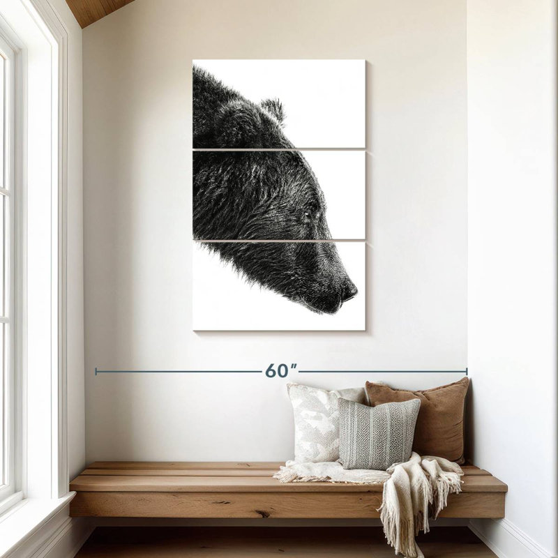 Brampt The Salmon Catcher, 45" H x 28" W