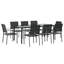 Coffeyville 8 - Person Wicker Patio Dining Set with Rectangular Table