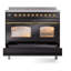 ILVE Nostalgie II Series 40 inch Induction Range with 6 Induction Elements (Glass Door)-1695305314