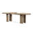 Rima 107 " Extendable Oval Dining Table-118748299