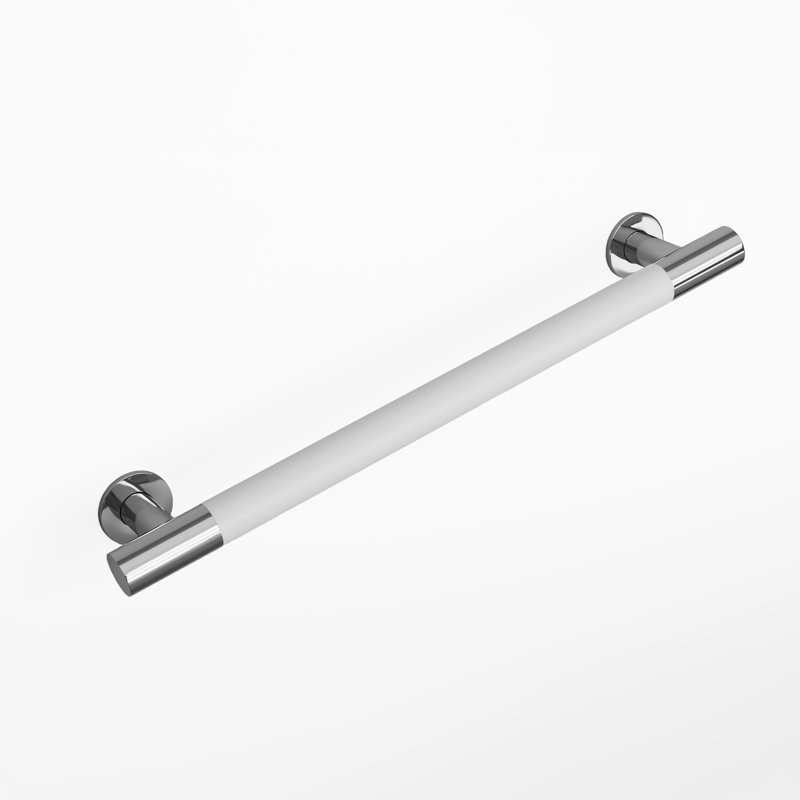 Auvergne Grab Bar In Matte White