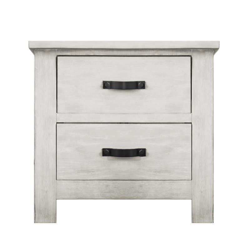 2 - Drawer Nightstand, Cloud