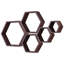 Ensemble de 5 tablettes flottantes Hexagon-114400754