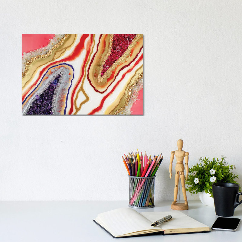 Dos Reinas by Goga Studio - Wrapped Canvas Painting, 20.32 cm H x 30.48 cm W