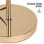 Lampe sur pied traditionnelle 60,6 po Calaver-817509404