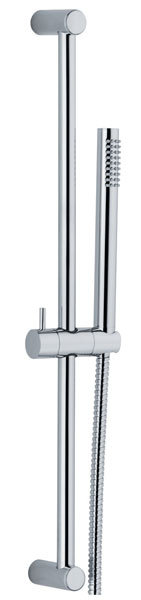 Super Rain Modern Round Wall Bar, Brushed Nickel