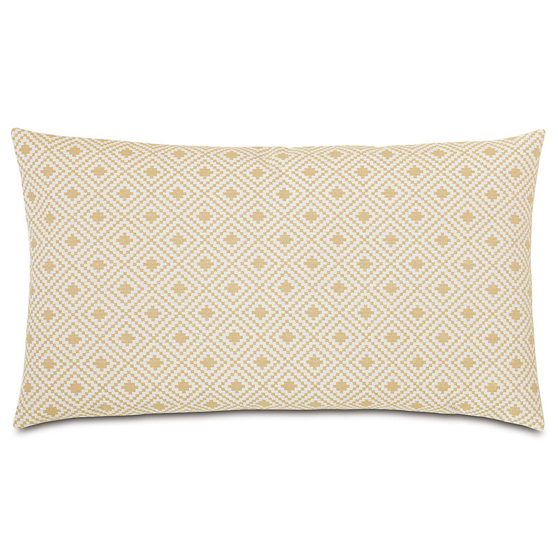 Downey Geometric Cotton Pillow Sham, King