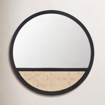Karima Solid Wood Wall Mirror