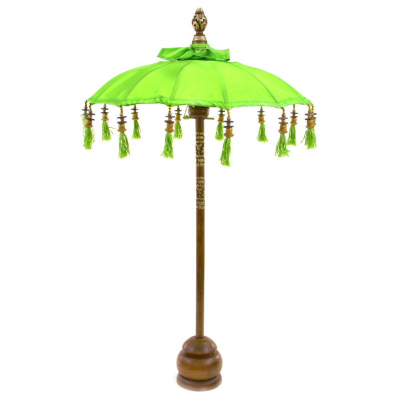 Sculpture de porte-parapluies Arnisha, Vert citron