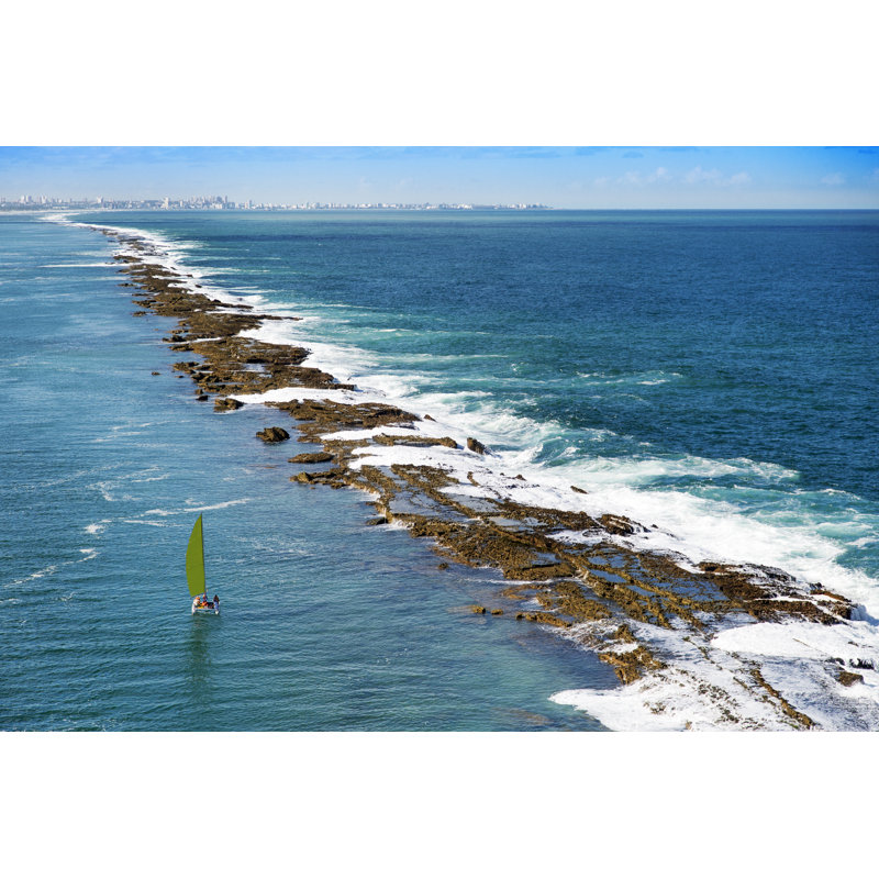 Maceio Coastal Region by Luoman - Wrapped Canvas Print, 81cm H x 122cm W