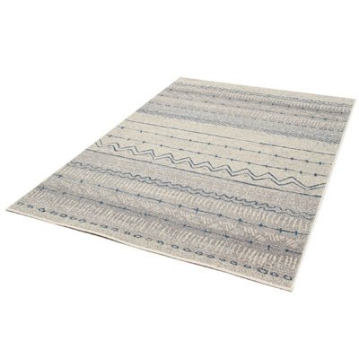 Rectangle Geometric Area Rug