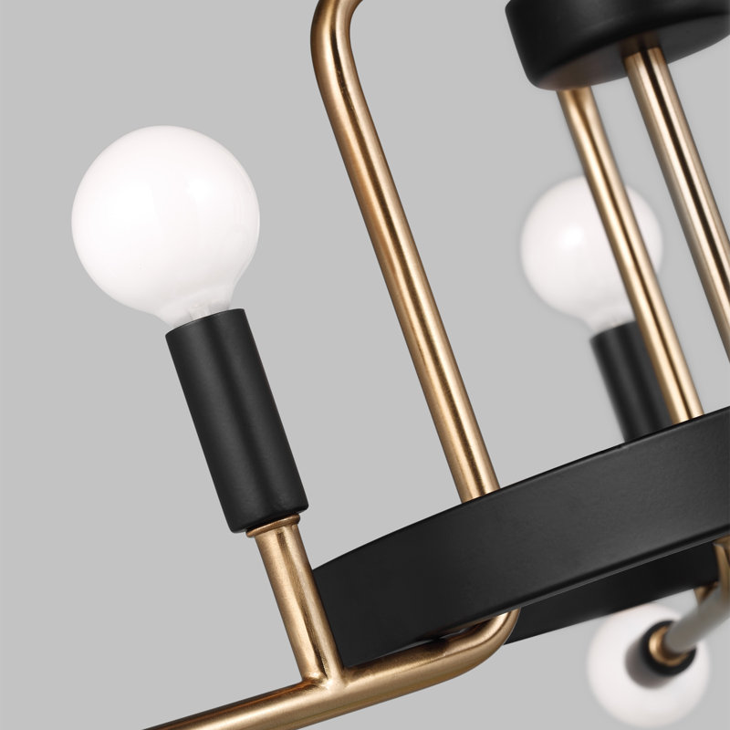 Sacci 9 - Light Sputnik Modern Linear Chandelier