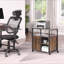 Classeur, classeurs de bureau avec prise et port de charge USB, support d'imprimante avec rangement pour format A4, format lettre, cadre latéral en métal, installation facile pour le bureau à domicile