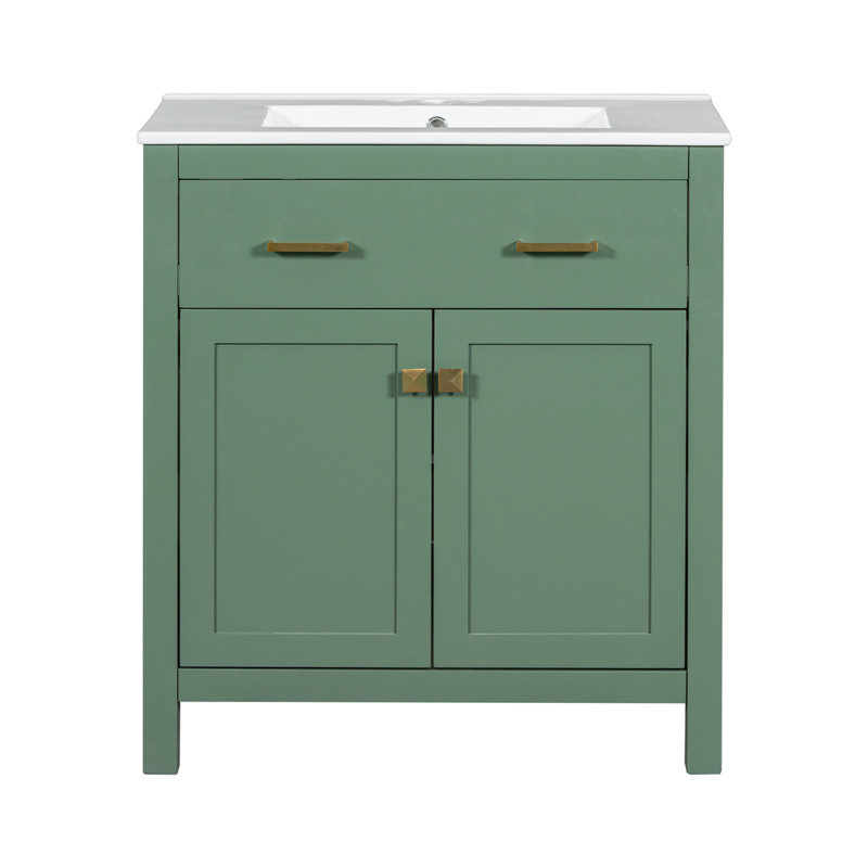 60" Modern Bathroom Double Vanities