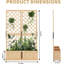 Wood Pot Planter-662866119