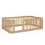 Structure de lit en bois avec clôture-1662728157
