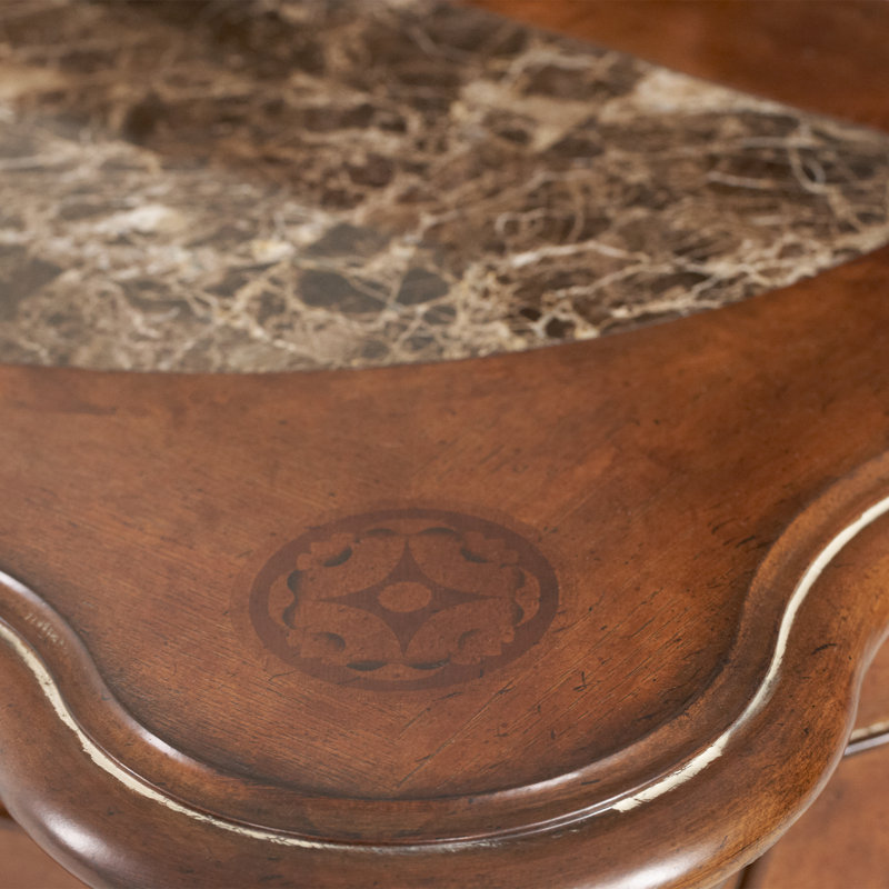 Villa Valencia Solid Wood Bachelor's Chest/Nightstand