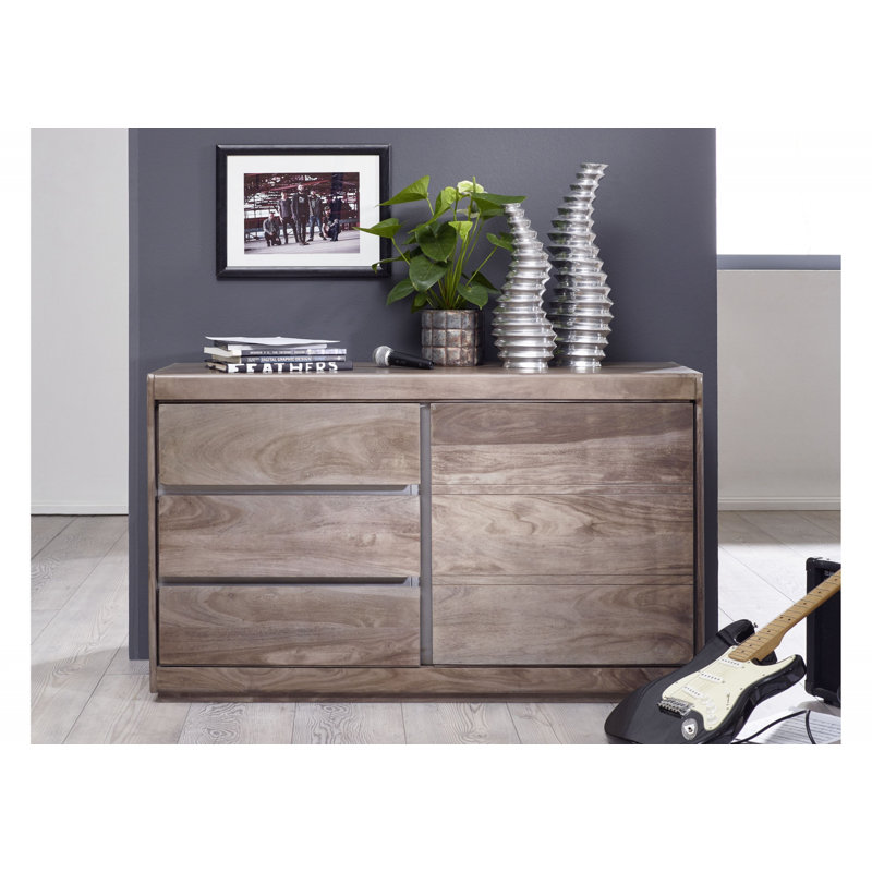 Sydney 127cm Sideboard, Smoked oak