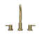 Delphi Widespread 2-handle Bathroom Faucet with Drain Assembly