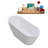 59.1'' x 28.3'' Freestanding Soaking Acrylic Bathtub-66366122