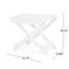 Table de bout Abriele, table d'appoint pliante d'extérieur, petite table d'appoint-806758627