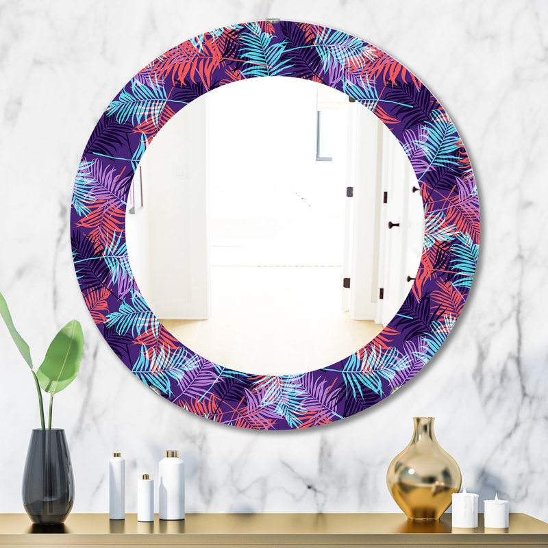 Miroir d'appoint Tropical Mood 6, H 31,5 po x l 23,7 po