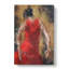Spanish Flamenco Dancer In Abstract - Wrapped Canvas Print-55340550