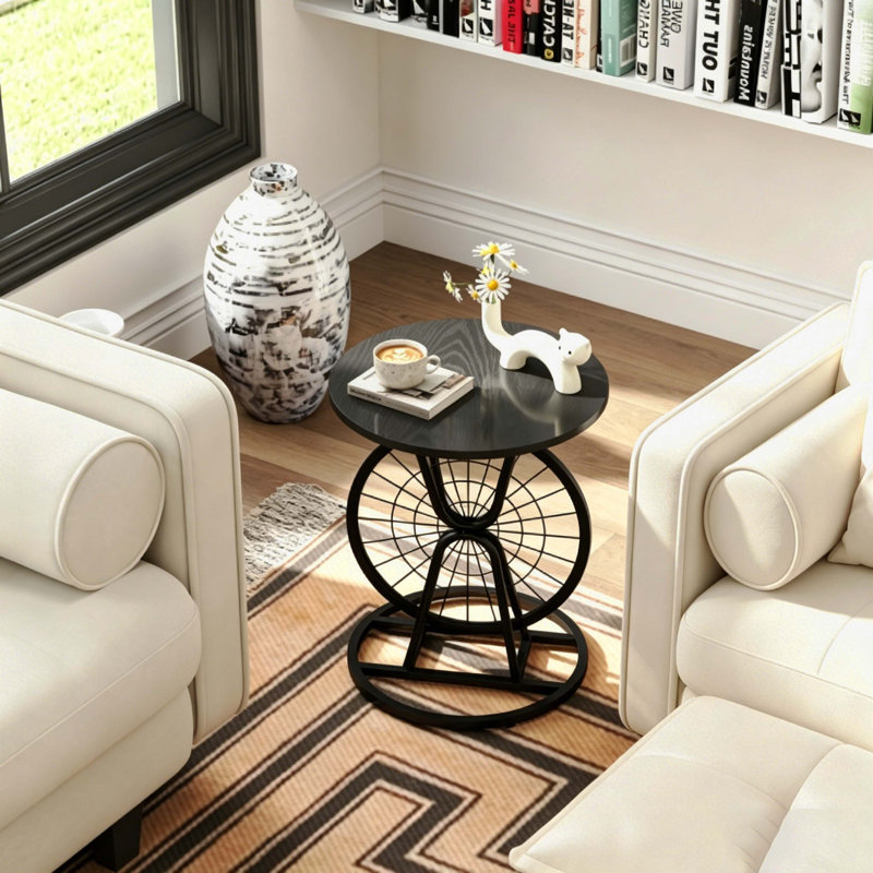 Table d'appoint ronde Vintage Vintage