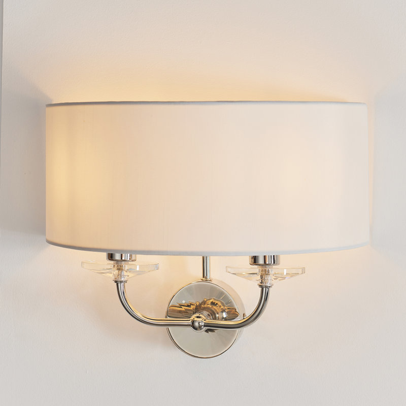 Basilia Steel Armed Sconce