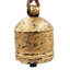 Cloche suspendue en fer D5.5X7.5 ", décorations suspendues pour décorations de fêtes, ensemble de 4